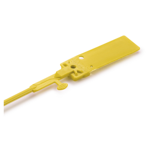 100 scellés jaune grande longueur à tige lisse
