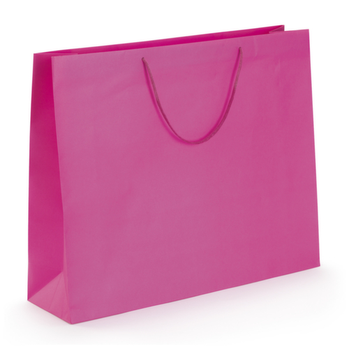 25 sacs pelliculés rose effet mat