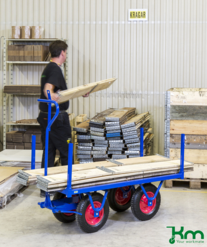 Kongamek Chariot à avant-train pivotant