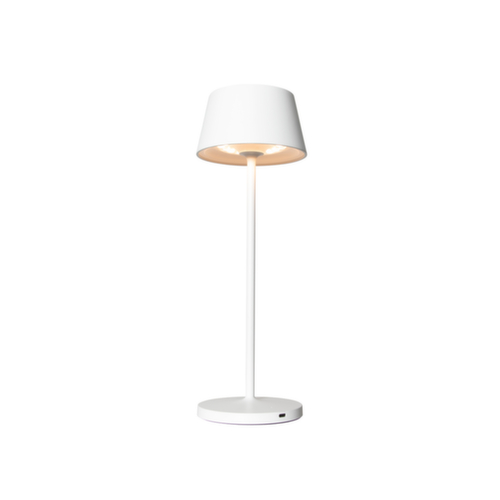 MAUL Lampe de table à DEL MAULnina, lumière blanc chaud, blanc