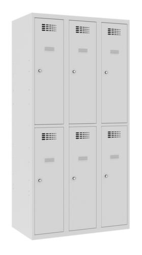 UDOBÄR Armoire vestiaire à deux niveaux