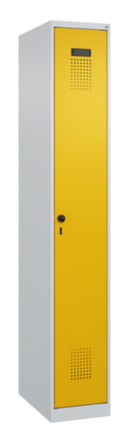 C+P Armoire vestiaire noir-blanc Evolo PLUS à même le sol