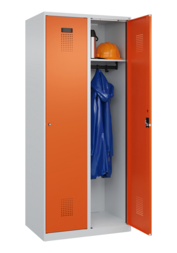 C+P Armoire vestiaire Evolo PLUS, largeur de compartiment 400 mm