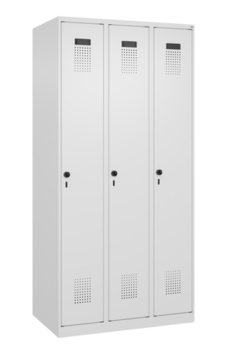 C+P Armoire vestiaire Evolo PLUS, largeur de compartiment 300 mm