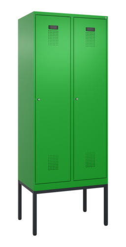 C+P Armoire vestiaire Evolo PLUS, largeur de compartiment 400 mm