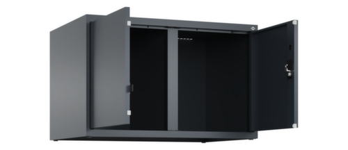 rehausse d'armoire avec double compartiment