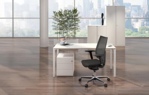 Bisley Caisson mobile Note, 3 tiroir(s), argent/argent