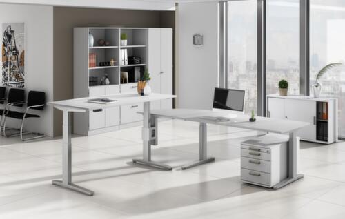 Caisson mobile Up and Down, 3 tiroir(s), gris/gris