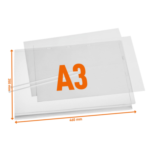 Durable pochette pour affiches imperméable
