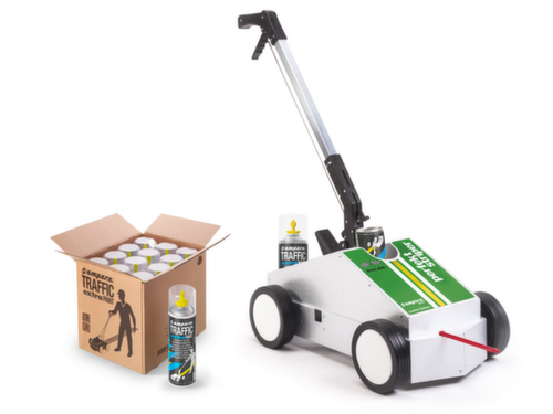 a.m.p.e.r.e. Peinture de marquage au sol Traffic Extra pour appareil de marquage au sol