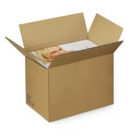 Caisse en carton ondulé à 2 cannelures