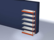 hofe Rayonnage sans boulons, hauteur x largeur x profondeur 2500 x 1325 x 500 mm, 6 tablettes