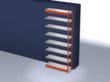 hofe Rayonnage sans boulons, hauteur x largeur x profondeur 3000 x 1325 x 400 mm, 7 tablettes