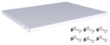 hofe Tablette pour rayonnage à boulonner type mi-lourd, largeur x profondeur 1000 x 800 mm