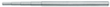 626 S 2 Tige de rotation étagée 240 mm de long