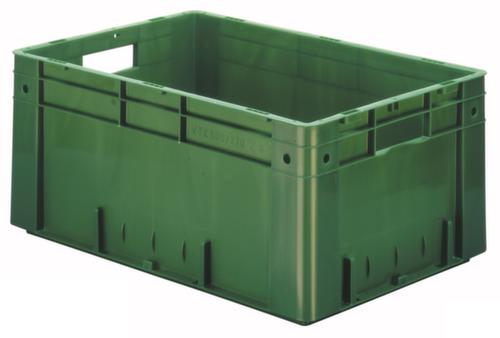 Euronorm-Stapelbehälter, grün, Inhalt 50 l Standard 1 L