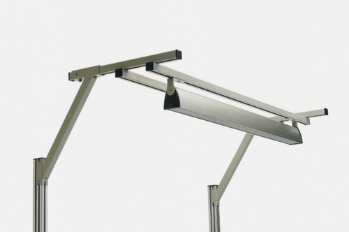 Treston Obergestell für Werkzeuge und Leuchten für Montagetisch, Breite 1500 mm Milieu 1 L