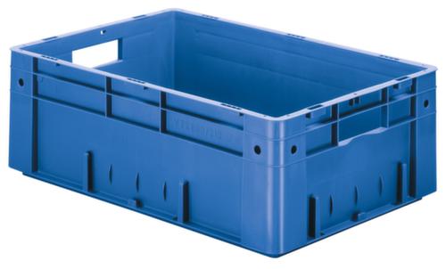Euronorm-Stapelbehälter, blau, Inhalt 38 l Standard 1 L
