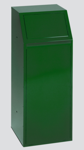 VAR Wertstoffsammler P 80, 68 l, RAL6001 Smaragdgrün, Deckel RAL6001 Smaragdgrün Standard 1 L