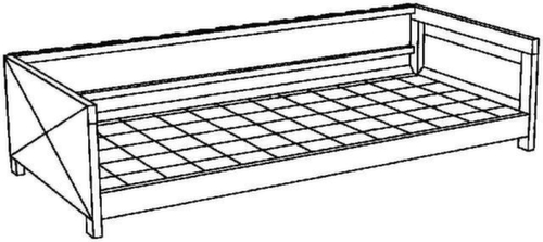 Lacont Regalcontainer Technische Zeichnung 1 L