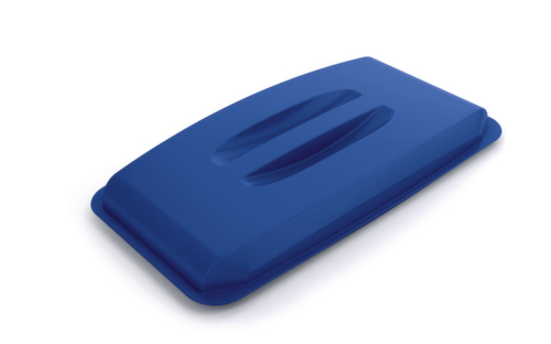 Durable Auflagedeckel für Wertstoffbehälter, blau Standard 1 L