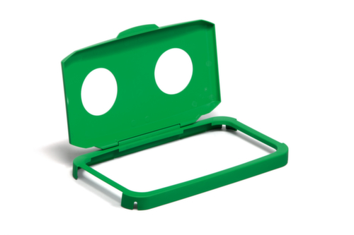 Durable Auflagedeckel für Wertstoffbehälter, grün Standard 2 L