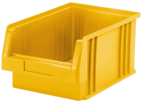 Lakape Stapelbarer Sichtlagerkasten Eco rollenbahngeeignet, gelb, Tiefe 330 mm, Polypropylen Standard 1 L