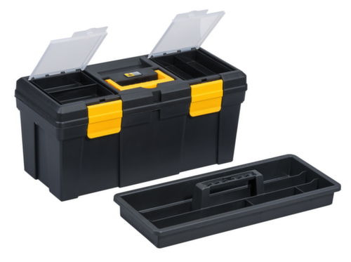 Allit Werkzeugkasten McPlus Promo 20 aus PP in schwarz/gelb Standard 1 L