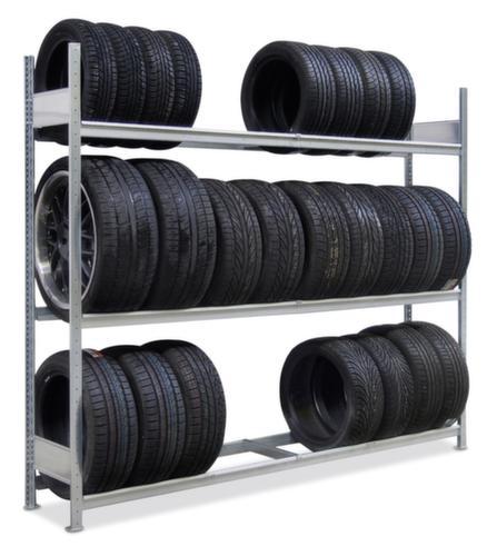 SCHULTE Zusatzebene für Reifenregal, Breite x Tiefe 2250 x 400 mm Standard 1 L