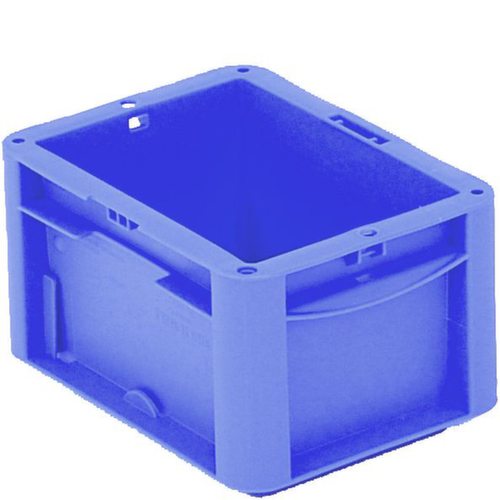 Euronorm-Stapelbehälter Ergonomic, blau, Inhalt 2 l Standard 2 L