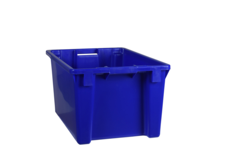 Drehstapelbehälter, blau, Inhalt 50 l Standard 1 L