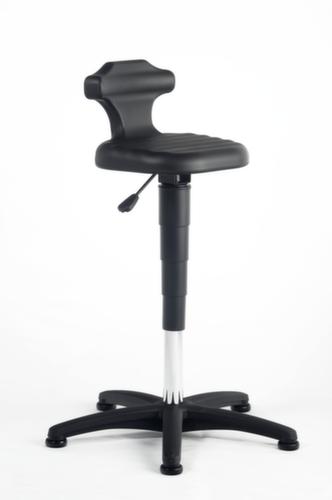 bimos Steh-Sitz-Stuhl Flex 2, Sitzhöhe 510 - 780 mm, Gestell schwarz Standard 1 L