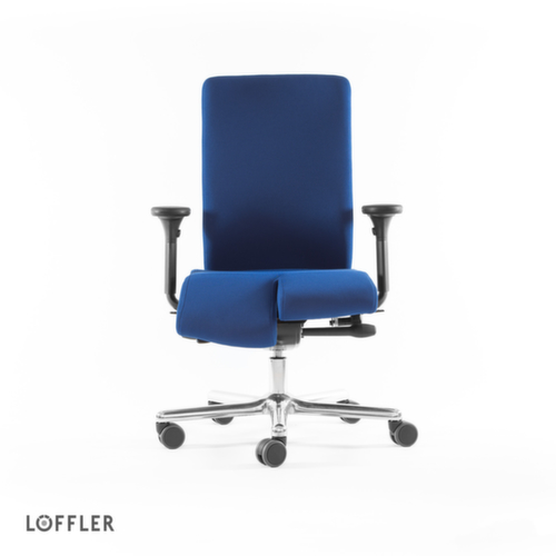 Löffler Bürodrehstuhl mit Arthrodesensitz, blau Standard 3 L