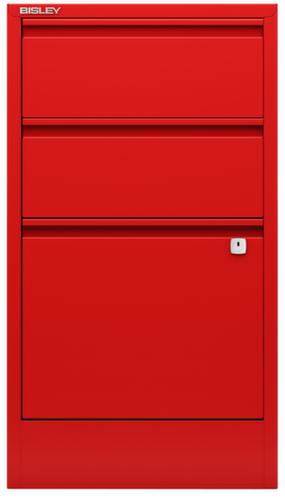 Bisley Hängeregistraturschrank Home Filer, 1 Auszüge, kardinalrot/kardinalrot