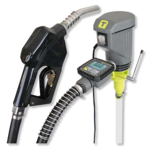 TECALEMIT Elektro-Fasspumpen-Set, für Diesel, Heizöl, Kühlerfrostschutzmittel, 30 l/min Standard 2 L