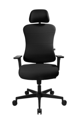 Topstar Bürodrehstuhl Art Comfort mit Kopfstütze, schwarz Standard 5 L