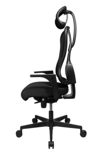Topstar Bürodrehstuhl Art Comfort mit Kopfstütze, schwarz Standard 7 L
