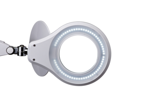 Dimmbare LED-Lupenleuchte, Licht kaltweiß (tageslichtweiß), weiß Detail 1 L