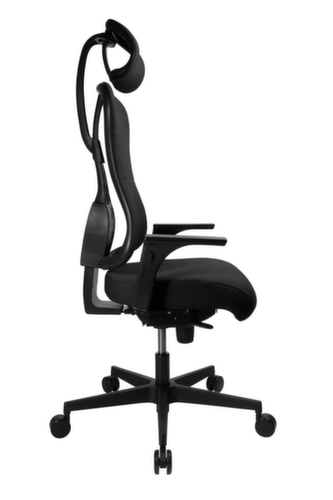 Topstar Bürodrehstuhl Art Comfort mit Kopfstütze, schwarz Standard 9 L