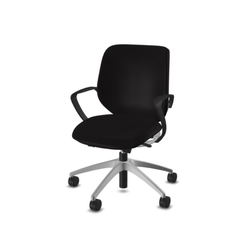 Giroflex Bürodrehstuhl mit Balance-Move-System, schwarz Standard 1 L