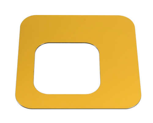Auflagedeckel PURE für Abfallbehälter, gelb Standard 1 L