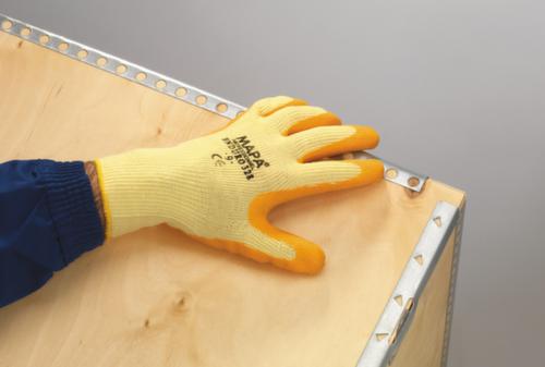 Gestrickte Schutzhandschuhe mit Latexbeschichtung, Polyamid/Baumwolle, Größe 10 Milieu 1 L