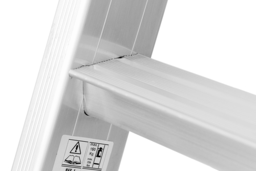 Hymer Plattformleiter ProTect+ mit teleskopierbaren Leiterteilen Detail 4 L