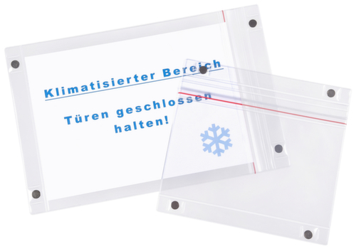 EICHNER Sichttasche mit Druckverschlussband Standard 1 L