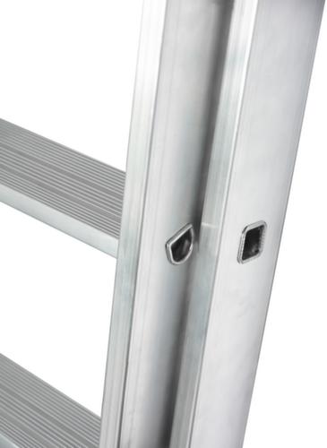 Krause Mehrzweckleiter STABILO® Professional +S mit Sprossen und Stufen, 2 x 9 rutschsicher profilierte Sprossen und Stufen Detail 7 L
