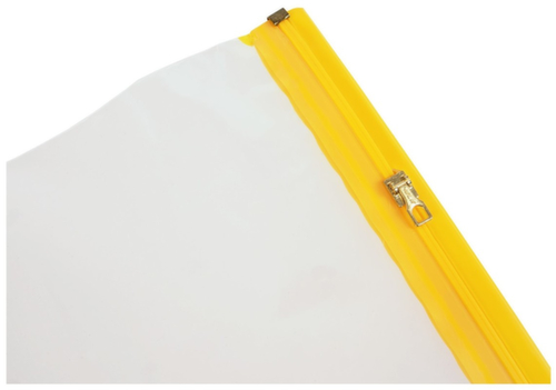 EICHNER Planschutztasche für Baupläne, transparent/gelb, DIN A0 Detail 1 L