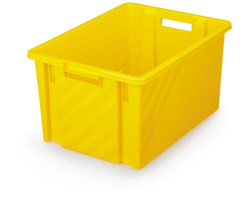 Drehstapelbehälter, gelb, Inhalt 54 l Standard 1 L