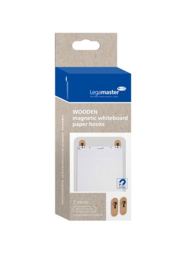 Legamaster Papierhalter WOODEN Standard 2 L