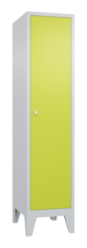 C+P Garderobenschrank Classic mit 1 Abteil - glatte Tür, Abteilbreite 400 mm Standard 2 L