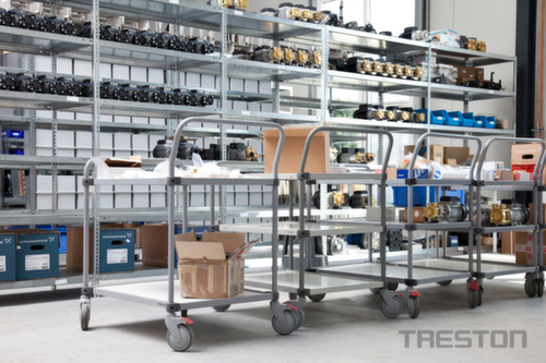Treston Tischwagen 800x430 mm, Traglast 150 kg, 2 Etagen Milieu 3 L